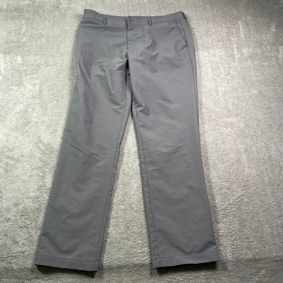 Banana Republic Men's 36x32 Gray Golf Athletic Performance Tech Pants Trousers - Picture 3 of 14